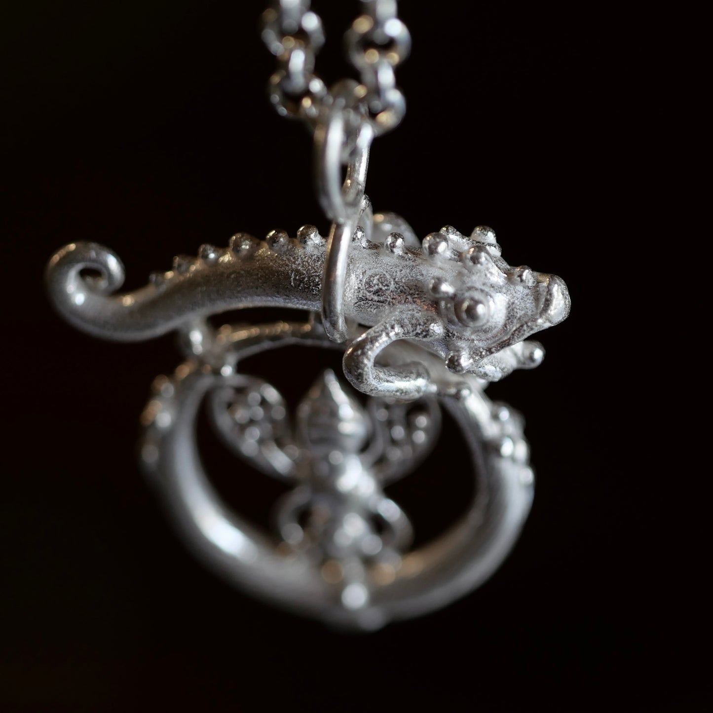 86.BASILISK Silver Neckless / 23P99