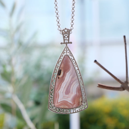 7. Laguna Agate Pendant /  P-39