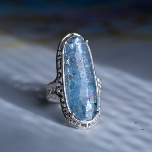 74. Kyanite Ring / 24R-9