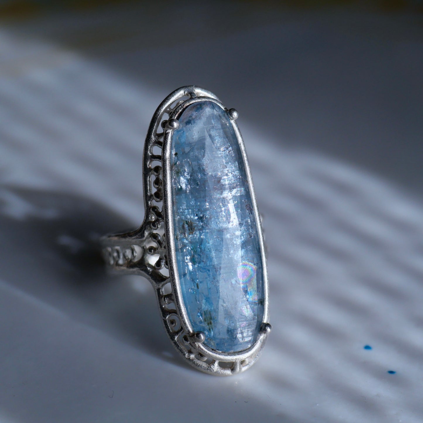 74. Kyanite Ring / 24R-9