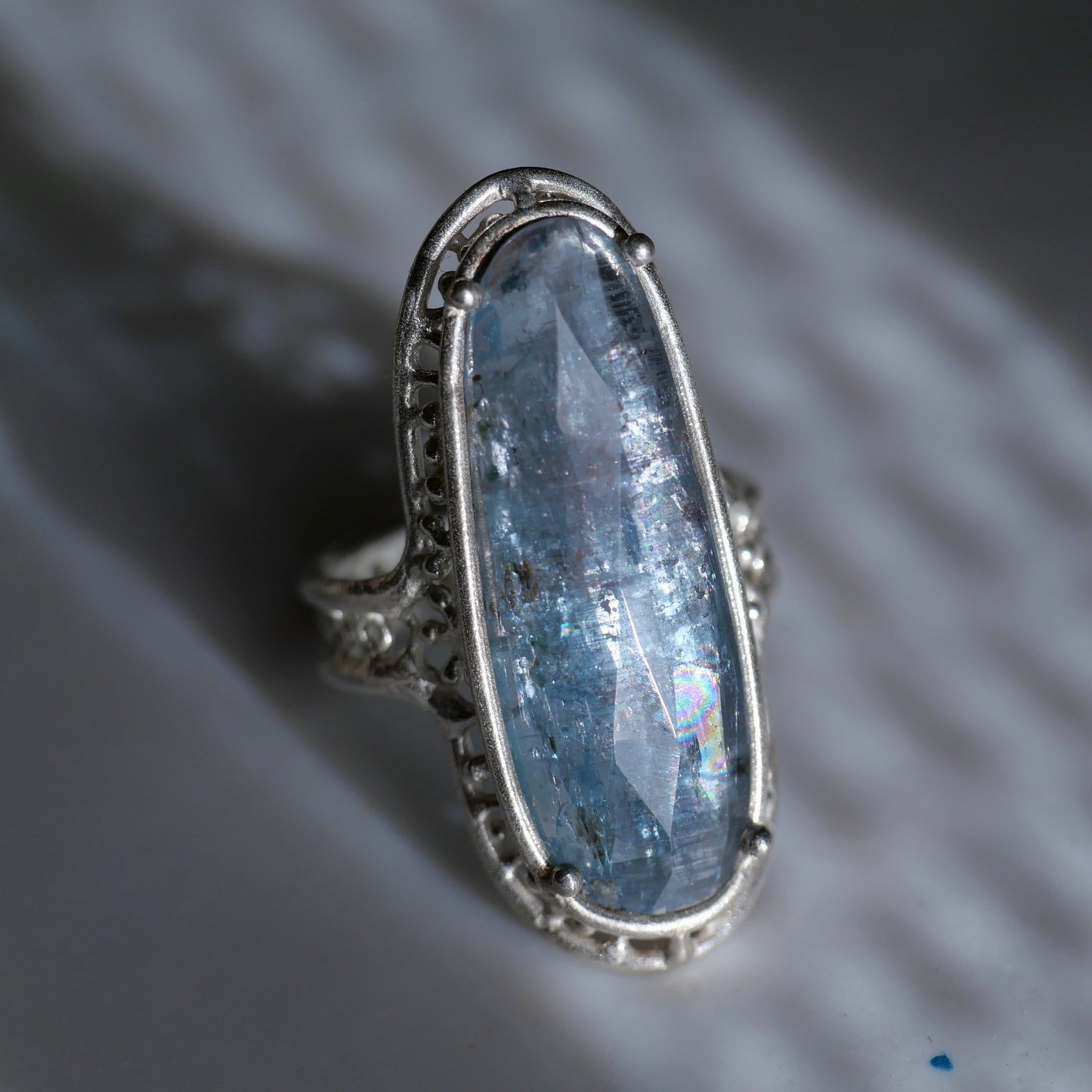 74. Kyanite Ring / 24R-9