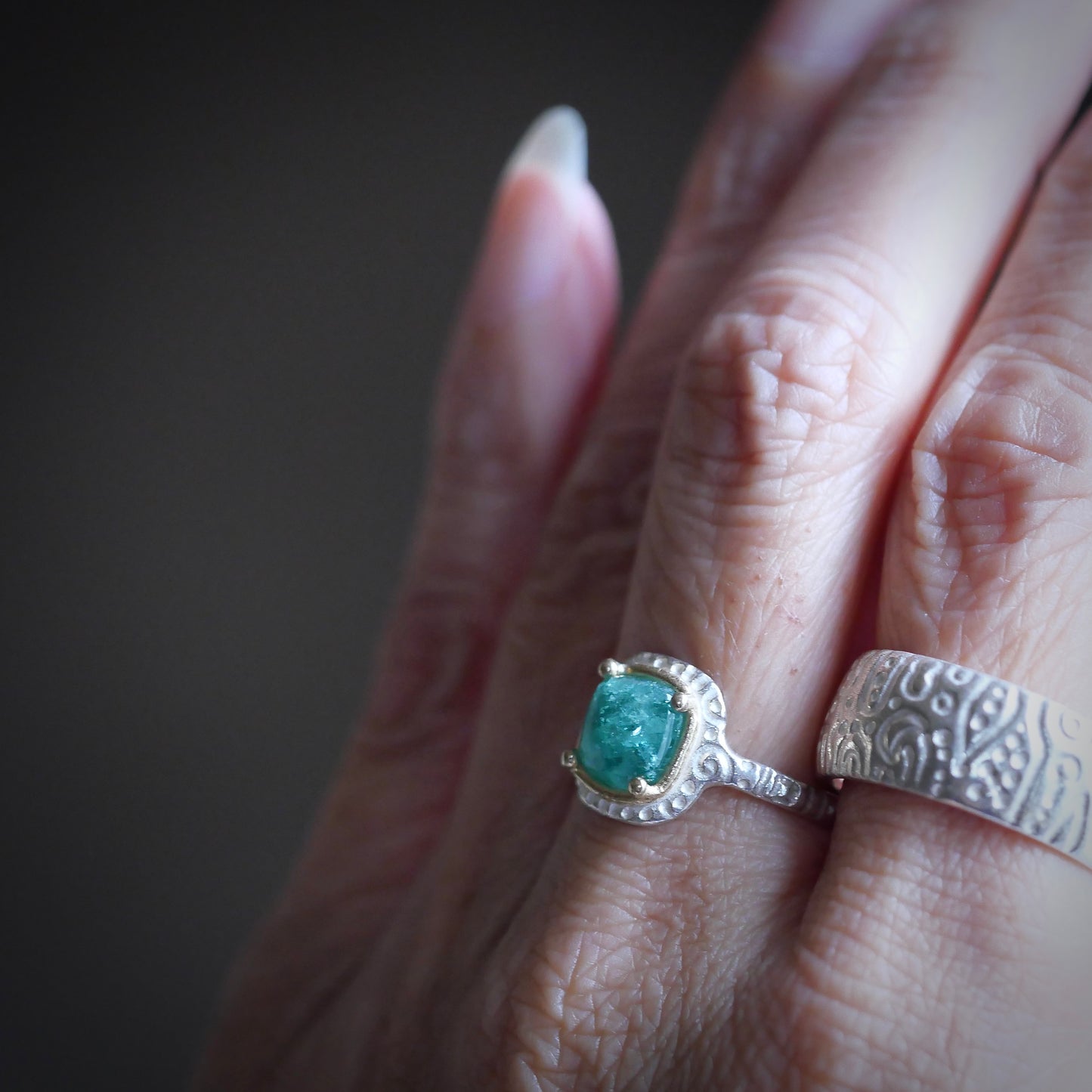 92. Emerald Ring / 24R-197